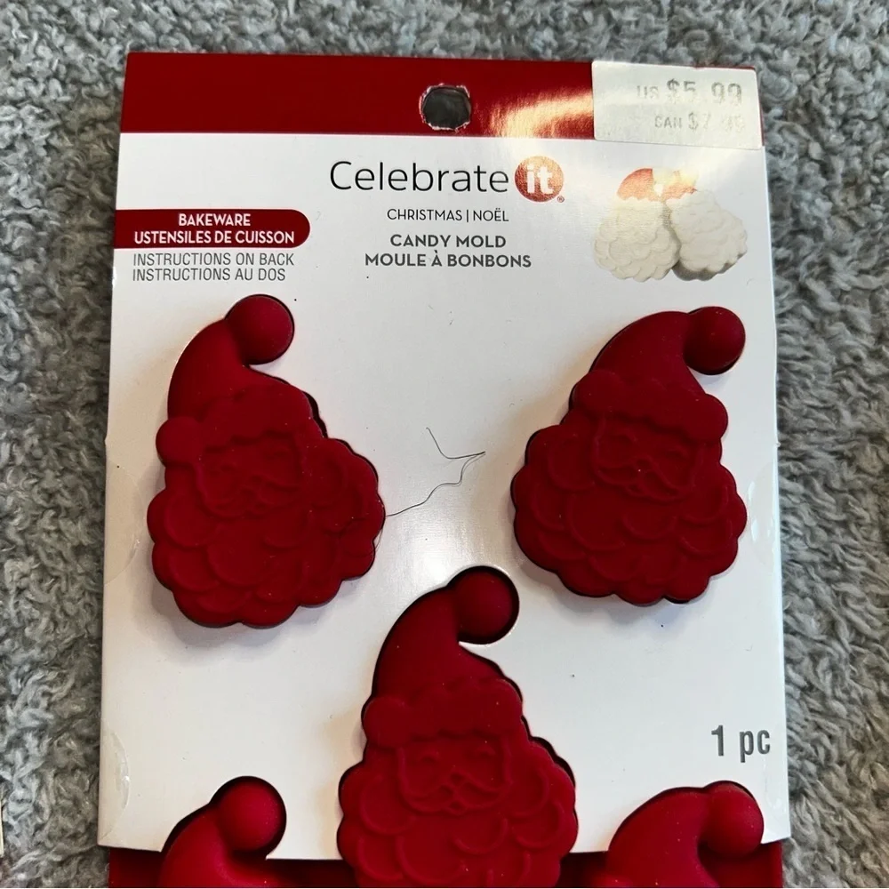 Celebrate It Red Christmas Tree Silicone Mold